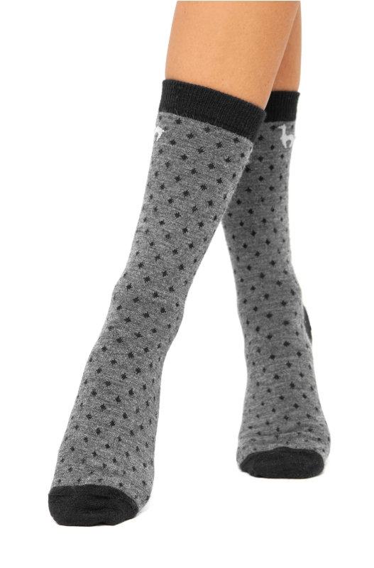 Alpaka Socken DOTTED